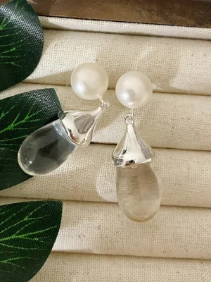 crystal earrings