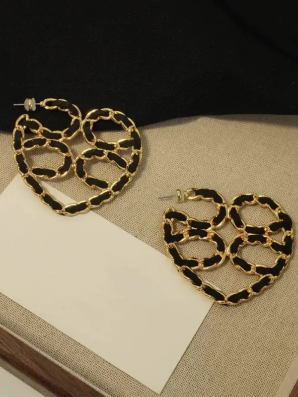 ear-piercing-jewelry-unique-heart-ear-studs-3 vintage earrings