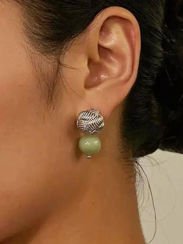 ear-piercing-jewelry-unique-knot-ear-studs-1 sliver earrings
