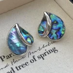 ear-piercing-jewelry-unique-shell-ear-studs-3 sliver earrings