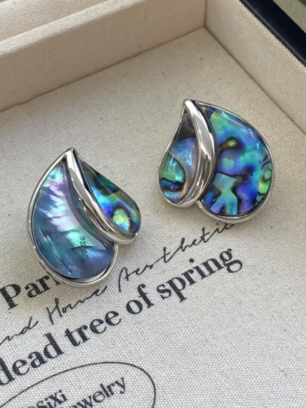 ear-piercing-jewelry-unique-shell-ear-studs-3 sliver earrings