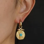 ear-piercing-jewelry-vintage-pine-stone-leaf-ear-stud-1 gold earrings