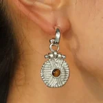 ear-piercing-jewelry-vintage-pine-stone-leaf-ear-stud-3 sliver earrings