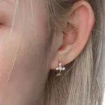 ear-piercing-jewelry-zircon-cross-ear-rings-2 ear jewellery
