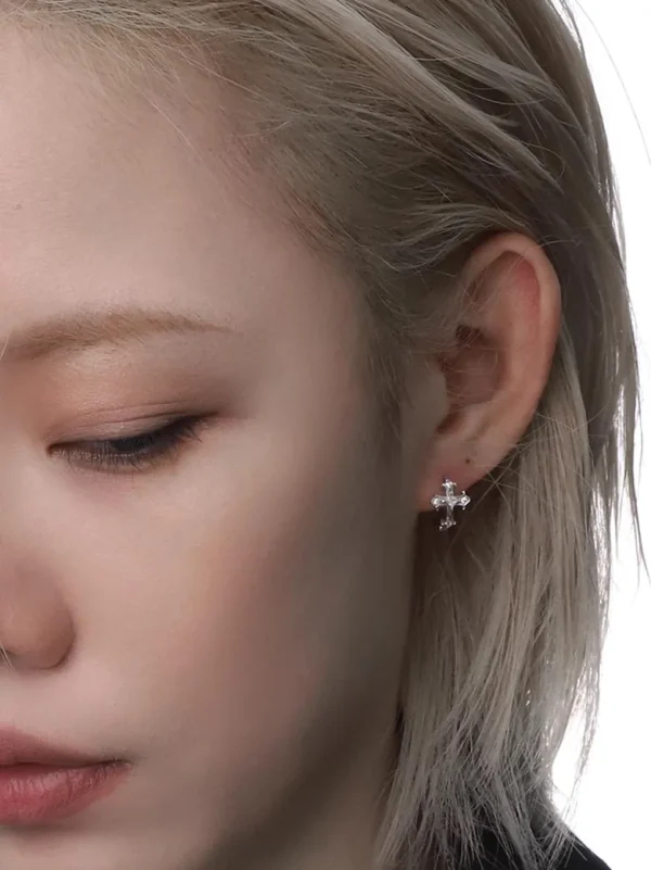ear-piercing-jewelry-zircon-cross-ear-rings-3 ear jewellery