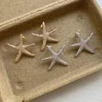 ear-piercing-jewelry-zircon-starfish-ear-studs-2 gold earrings