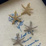ear-piercing-jewelry-zircon-starfish-ear-studs-3 sliver earrings