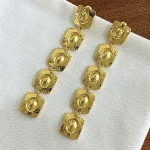 gold-earrings-5-squares-long-style-4 basic earrings