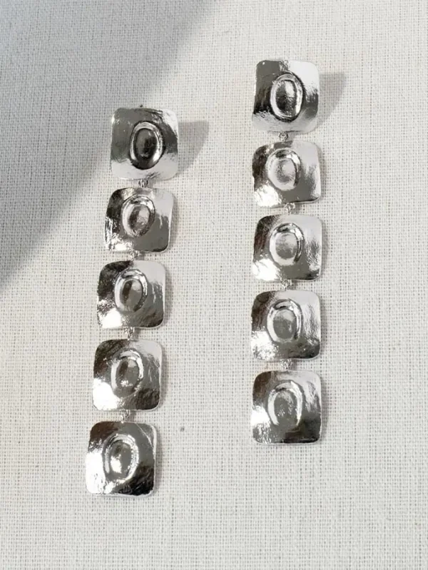 gold-earrings-5-squares-long-style-5 basic earrings