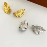 gold-earrings-leaf-shape-5 basic earrings