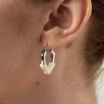 hoop-earrings-irregular-circle-shape-1 hoop ear studs