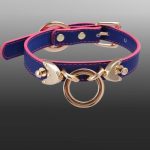 leather-choker-blue-to-pink-collar-1 choker necklaces