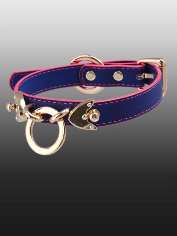 leather-choker-blue-to-pink-collar-3 choker necklaces