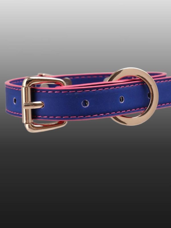 leather-choker-blue-to-pink-collar-4 choker necklaces