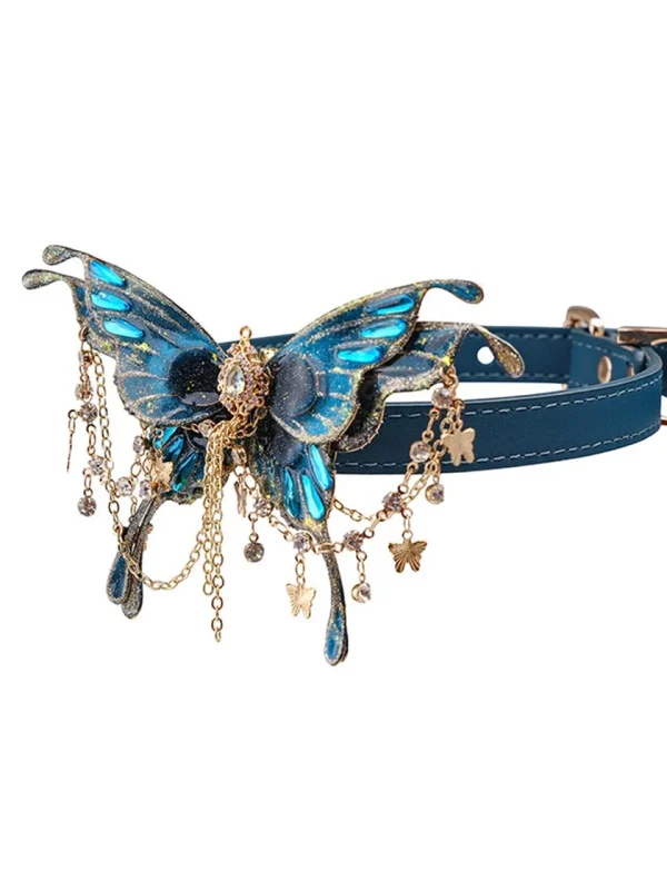 leather-choker-luxury-butterfly-collar-3 choker necklaces