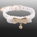 leather-plush-white-cute-collar-bow-choker-1 choker necklaces