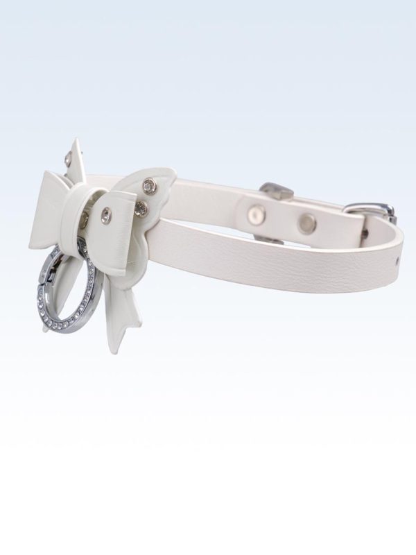 leather-subculture-choker-cute-bow-collar-4 choker necklaces