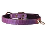leather-subculture-choker-purple-snake-collar-1 choker necklaces