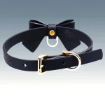 luxury-leather-cute-bow-choker-2 cute choker