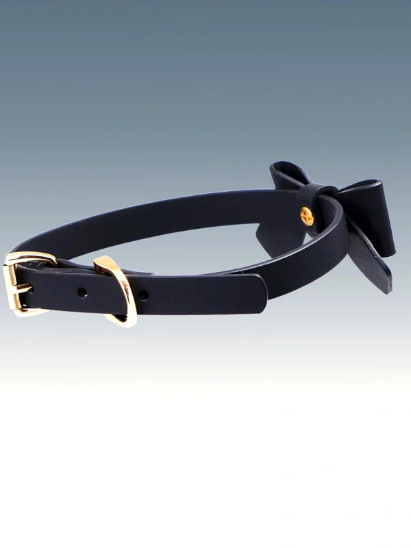 luxury-leather-cute-bow-choker-3 cute choker
