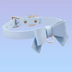 luxury-leather-cute-bow-choker-5 cute choker