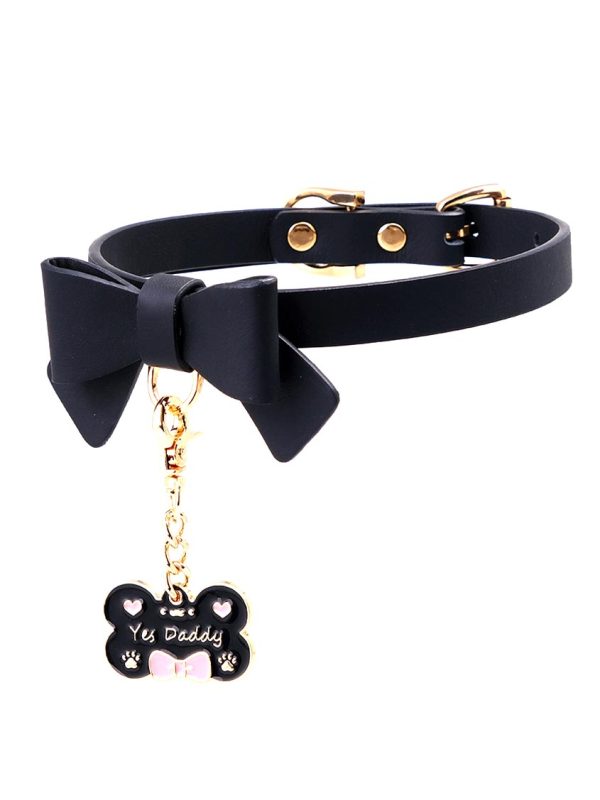 luxury-leather-cute-pendant-choker-2 cute choker