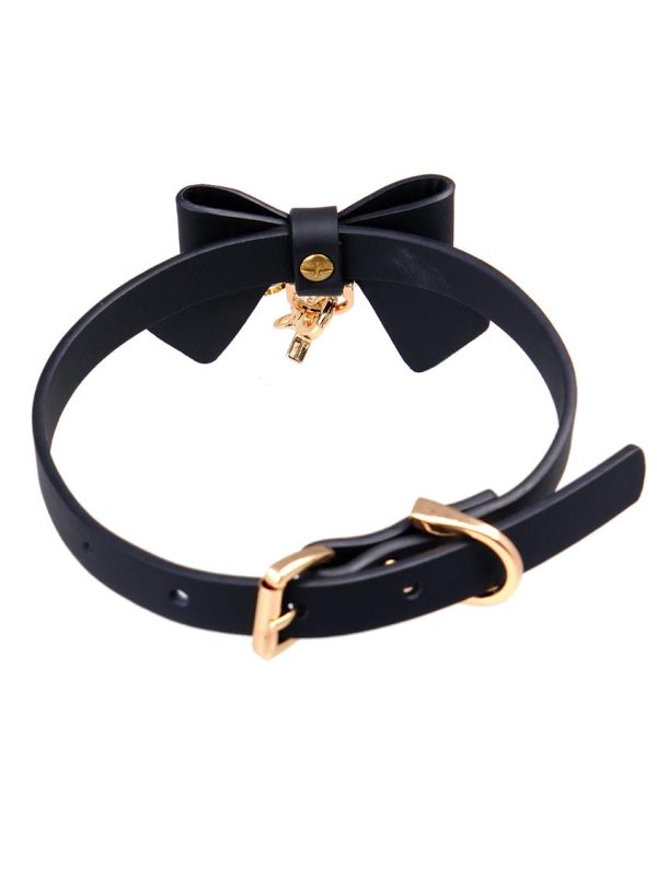luxury-leather-cute-pendant-choker-4 cute choker