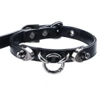 luxury-leather-gethic-choker-4 gethic collar