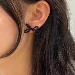 pearl-earrings-cute-bow-design-3 cute earrings