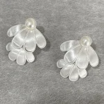 sliver-earrings-4-petals-with-pearl-4 pearl earrings