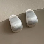 sliver-earrings-luxury-arc-desgin-4 sliver hoop earrings