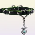 temperature-discoloration-collar-heart-bell-choker-3 discolor collar