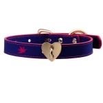 temperature-discoloration-cute-heart-choker-4 PU collar
