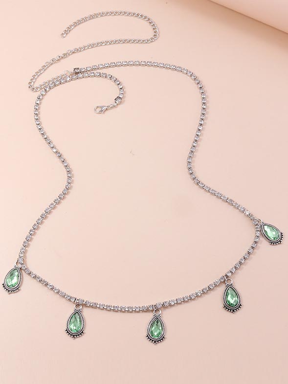 waist-chain-green-crystal-4 waist chains