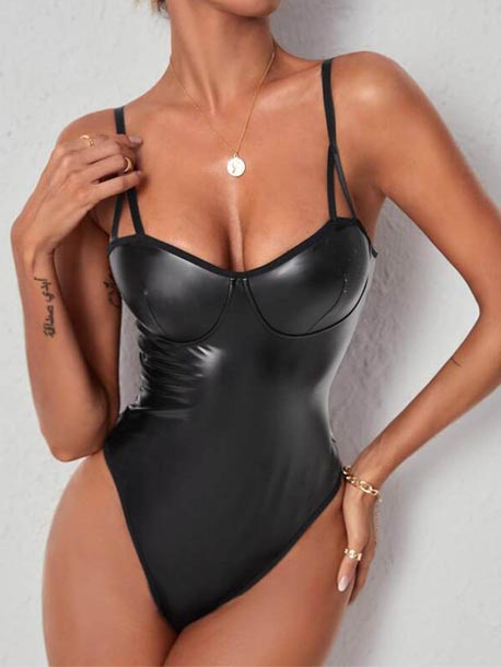 basic-leather-sexy-bodysuit-5 sexy jumpsuit