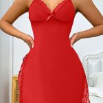 cute-lingerie-lace-trim-dress-6 babydoll lingerie dress