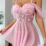 cute-lingerie-princess-mesh-dress-3 babydoll lingerie dress