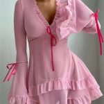 cute-lingerie-ruffled-edge-10 babydoll lingerie dress