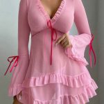 cute-lingerie-ruffled-edge-12 babydoll lingerie dress