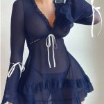 cute-lingerie-ruffled-edge-4 babydoll lingerie dress
