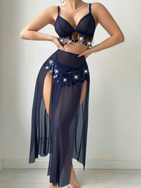 exotic-lingerie-tassel-set-6 extoice lingerie dress