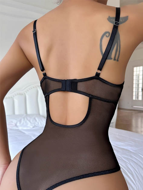 leopard-mesh-sexy-bodysuit-5 sexy jumpsuit