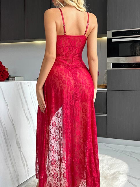 sexy-lingerie-long-mesh-dress-5 lingerie for dress