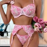 teddy-lingerie-flower-embroidery-suit-5 sexy teddy lingerie