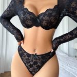 teddy-lingerie-pretty-lace-suit-1 sexy teddy lingerie