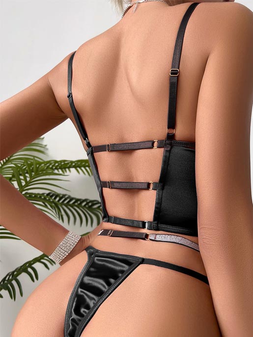 teddy-lingerie-stain-elegant-suit-2 sexy teddy lingerie