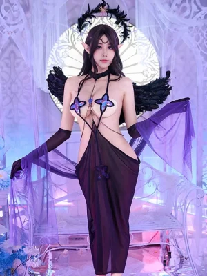 anime-costumes-dark-goddess-1 anime cosplay costumes