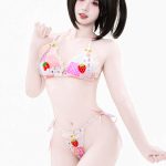 anime-cute-floral-bikini-lingerie-1 cosplay costumes lingerie