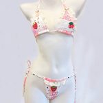 anime-cute-floral-bikini-lingerie-7 cosplay costumes lingerie