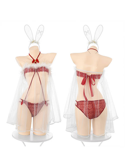 bunny-lingerie-costumes-mesh-suit-6 bunny cosplay costumes